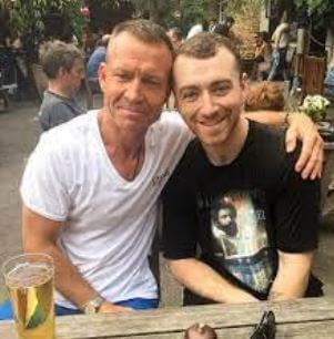 Kate Cassidy son Sam Smith and ex-husband Frederick Smith.